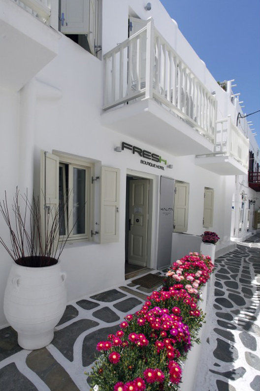 Fresh Boutique Hotel Mykonos Town Exteriör bild