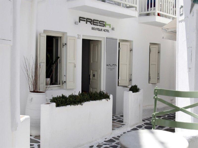 Fresh Boutique Hotel Mykonos Town Exteriör bild