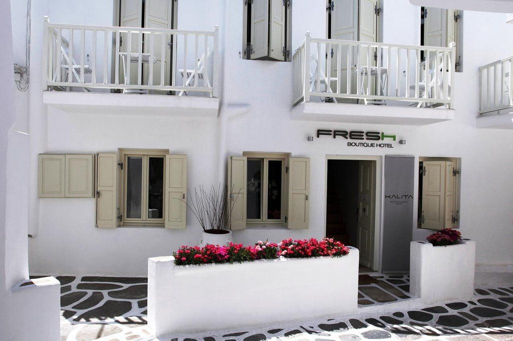 Fresh Boutique Hotel Mykonos Town Exteriör bild